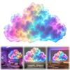 3D USB Cloud Lightning Light With Music Syncs Mood Multicolor Lightning Smart Cloud Light For Home LED Decor 200/400cm