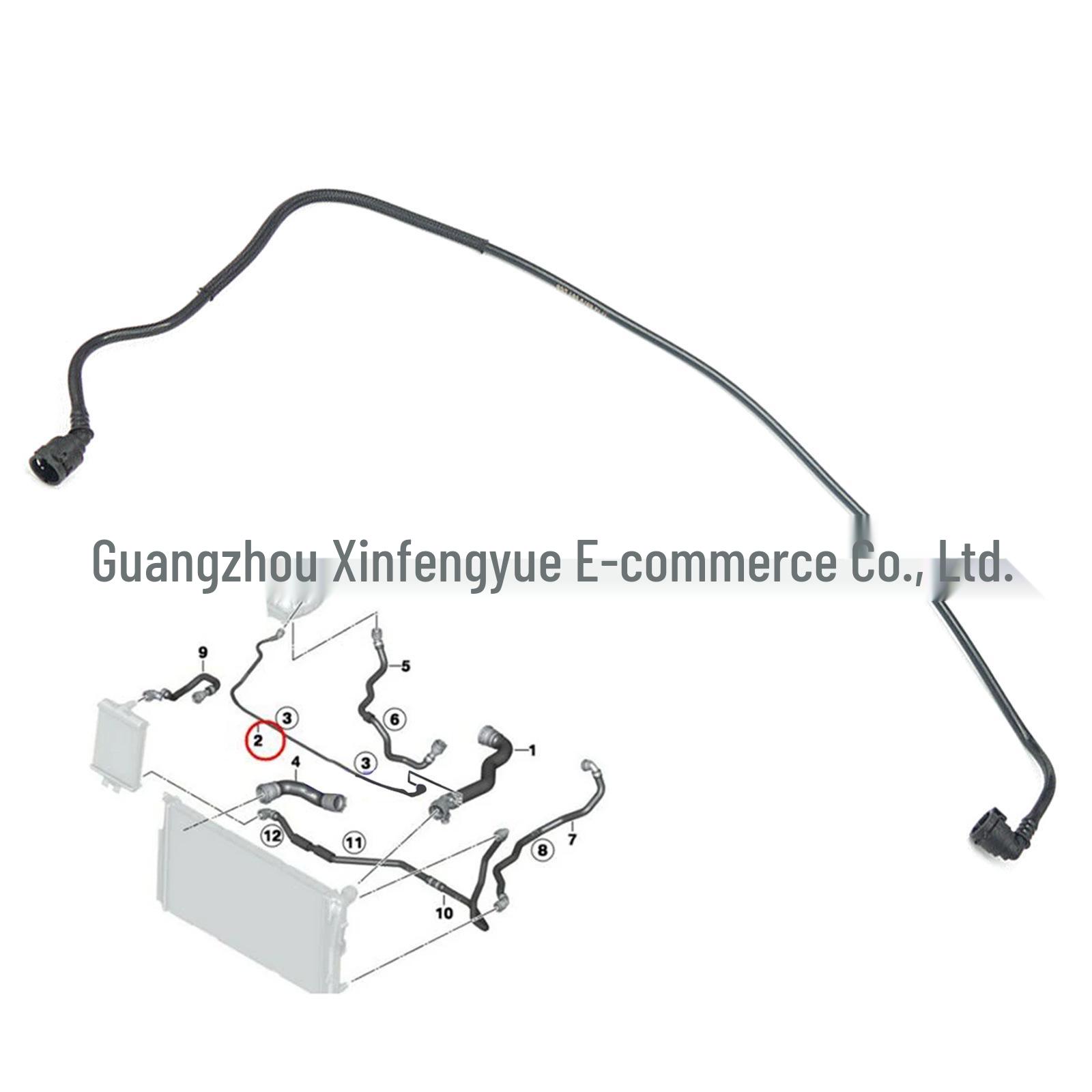 BMW 1-5 Series Coolant Hoses Compatible other