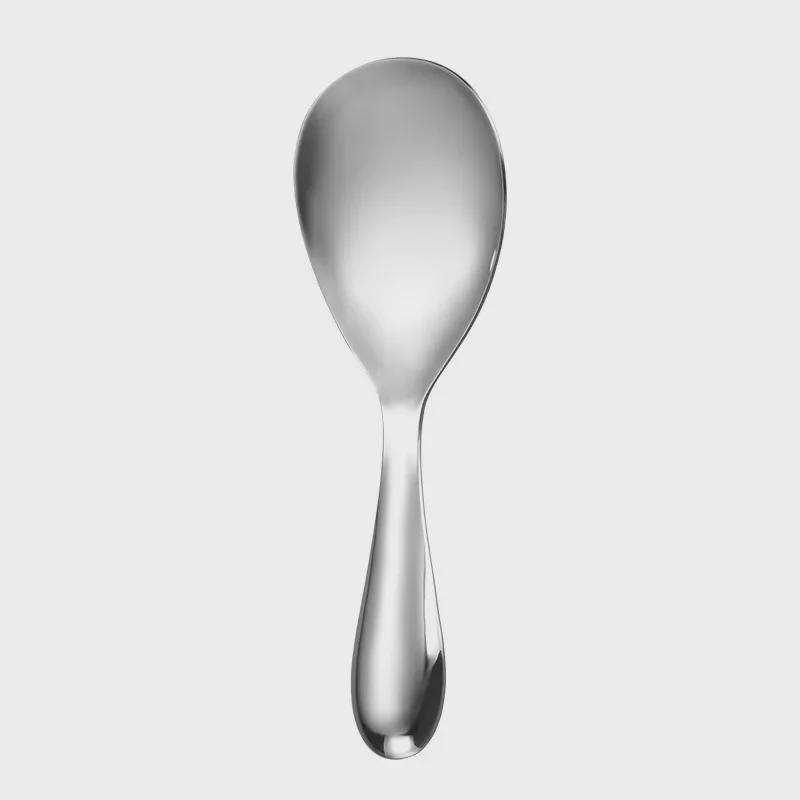 Reislöffel aus antihaftbeschichtetem Edelstahl 304 – großes, dickes Küchenutensil für den Gebrauch zu Hause oder im Hotel