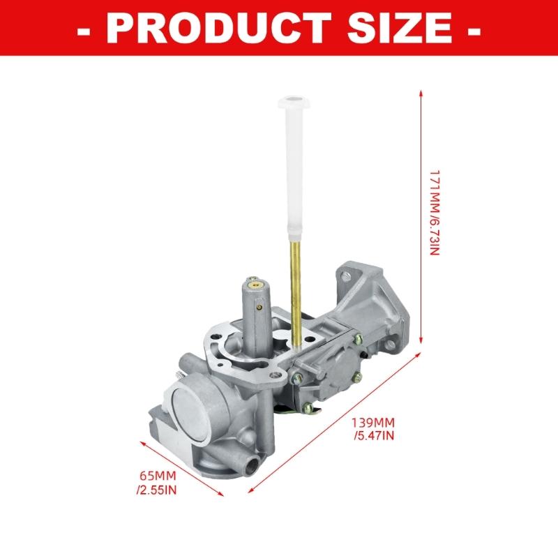Low Cost Carburetor Maintenance Kit for 130202 133212 490533 136202 Air Filter Replacement with Aluminum Construction