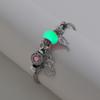 Retro Multi-Eye Luminous Stone Open Bracelet, Simple Diamond-Encrusted Lucky Bag Big Tree Jewelry