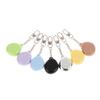 Portachiavi Colorato Porta Cipria Vuoto Fai da Te con Vassoio in Alluminio Contenitore Cosmetico Portatile Piccolo Contenitore per Fard
