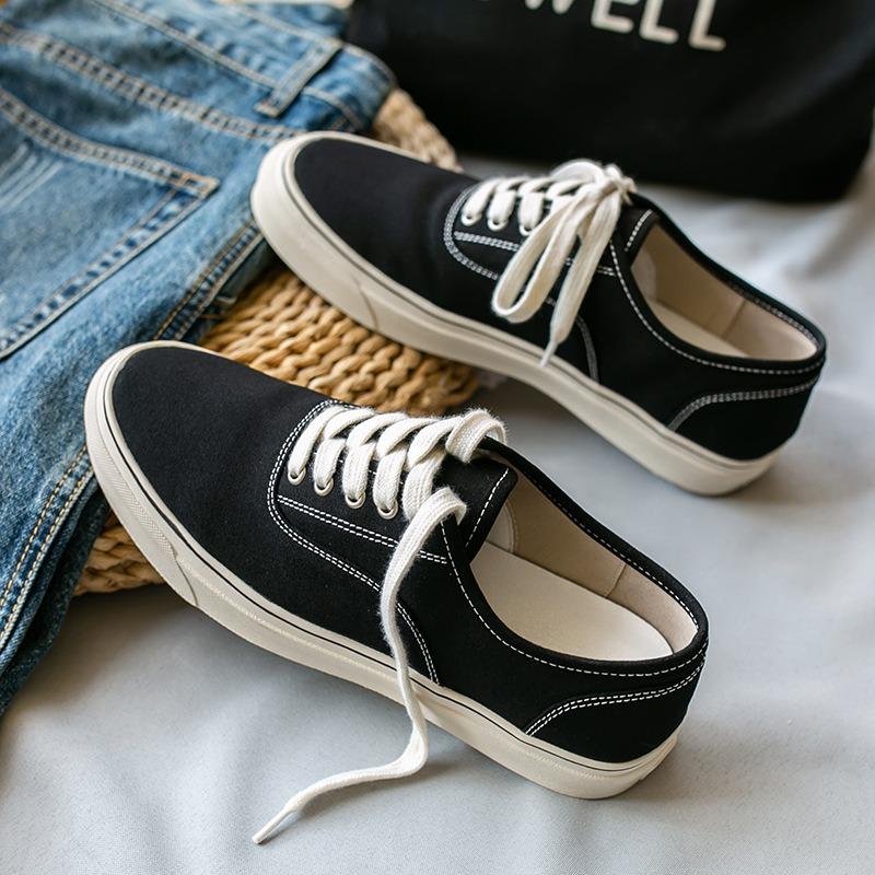 2711 canvas shoes men's summer men's old Beijing cloth shoes flat-bottomed versatile casual low-top men's shoes tide