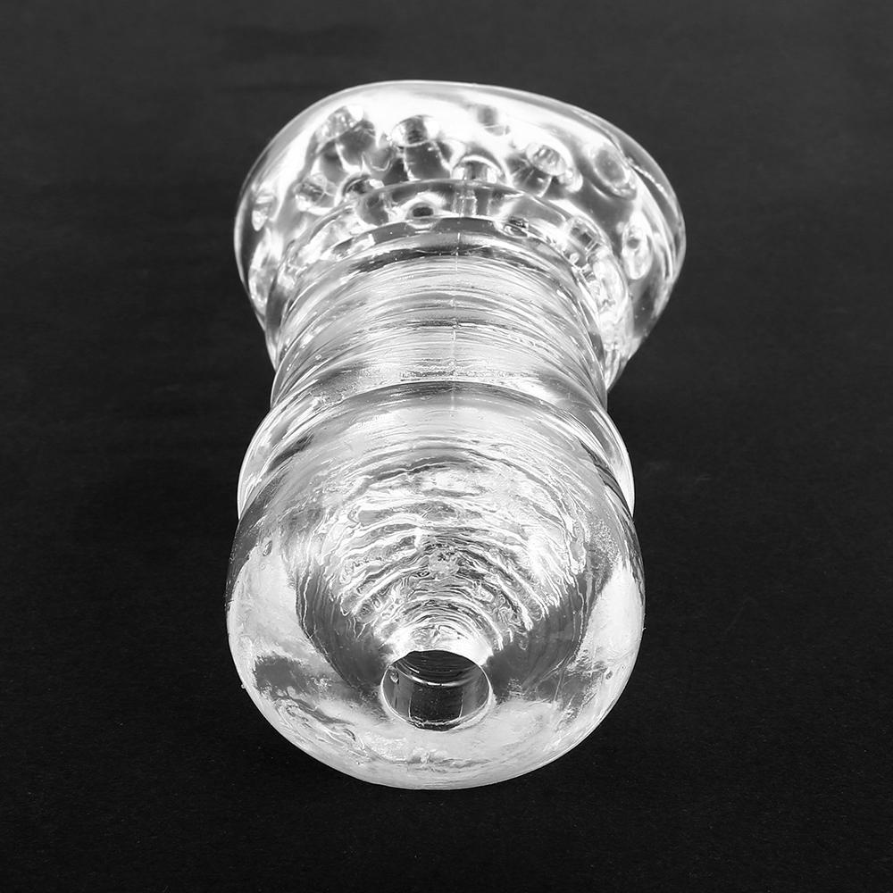 Male Masturbator Transparent Penis Trainer Sex Toys For Men Masturbatings Erotic Products Adult Toys