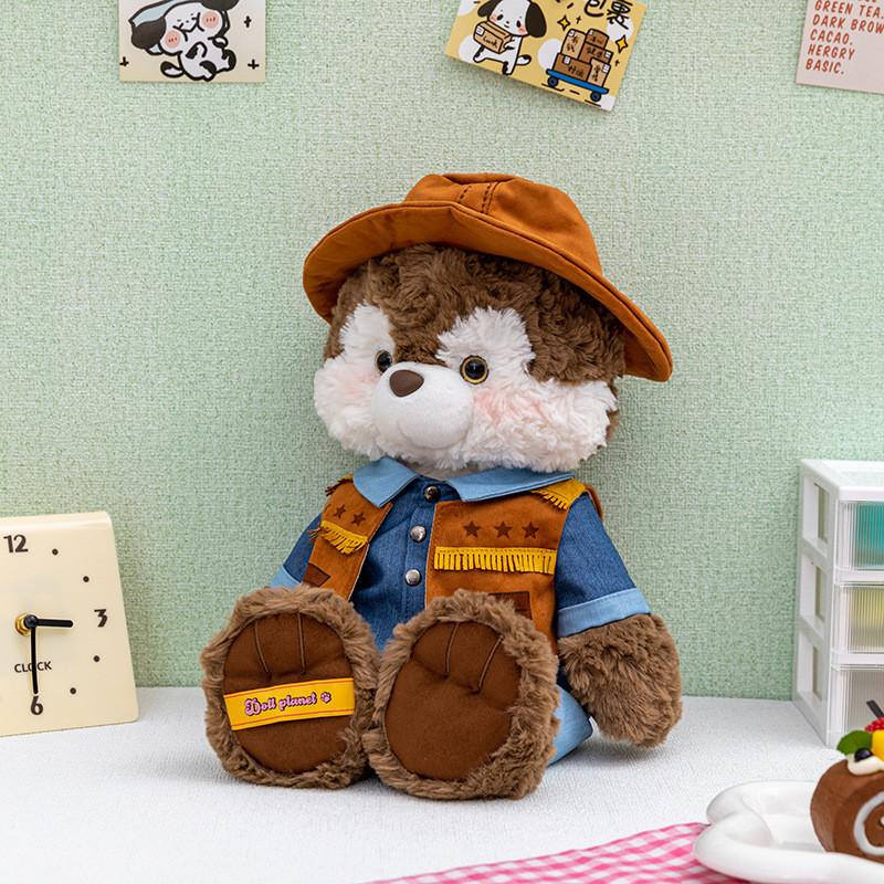 Monkey Dog Foxe Cat Plush Animal Toy Gift For Kids With Crystal Ultra Soft Filling For Birthdays