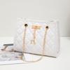 Deer Pendant Decorative Chain Messenger Bag Fashionable and Casual New Diamond Embroidered Women's Shoulder Bucket Bag
