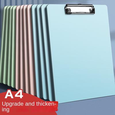 A4 Vodotěsný podložka na psaní s klipem Složka na dokumenty Držák na dokumenty Školní potřeba