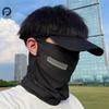 Men Women Summer Outdoor Cycling Ice Silk Scarf, UV Protective Sunscreen Face Cover with Ear Band, Neck Wrap Mask