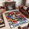 Philadelphia Eagles Customizable Name Floor Mat Design For Hallway Game Room Dormitory Decorate Room Antislip Carpet Decorate Offices Spiritual Gift