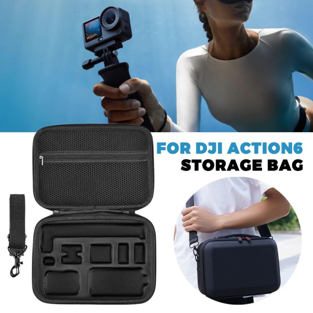For DJI Action 6 Storage Bag Shock-absorbing Anti Fall Anti Scratch Wear-resistant And Waterproof Accessories
