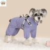 Full Coverage 4-Legged Dog Raincoat Windproof Waterproof Pet Rain Jacket All-Inclusive Outdoor Dog Coat