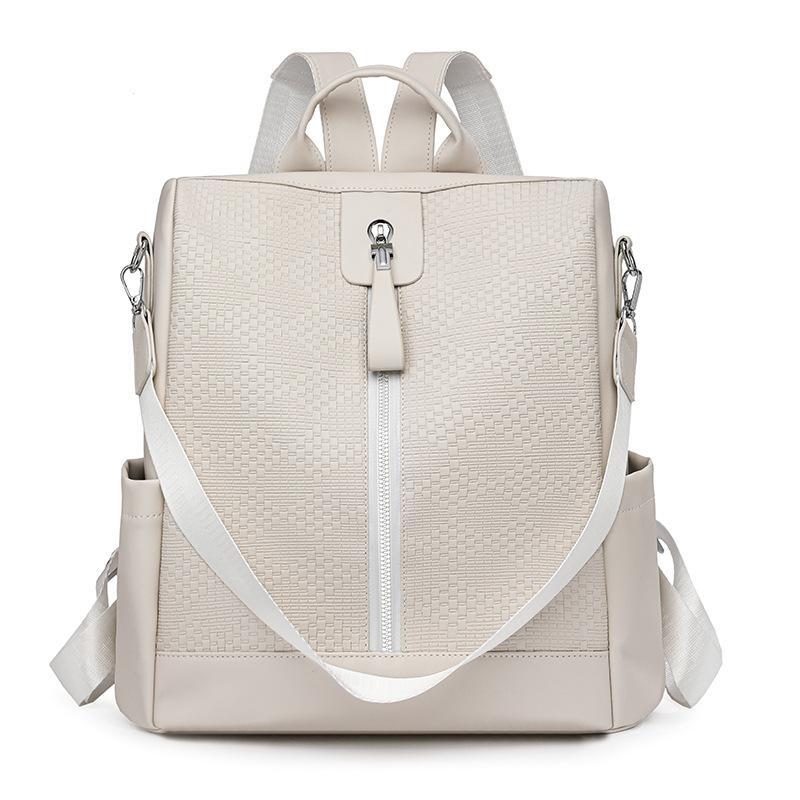 Fashionable Ladies' Casual Travel Backpack Lightweight and Large-capacity Student Schoolbag