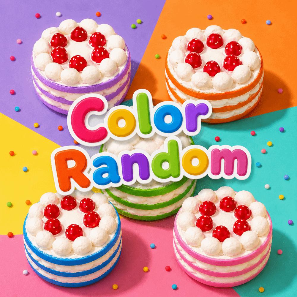 Strawberry Cake Design Simulation Food Toy PU Material Slow Rising Toy  Office Use