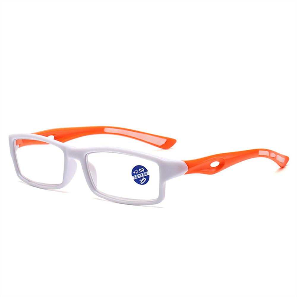 Non-Slip Sports Reading Glasses Anti-Blue Light Elderly Small Frame Reading Glasses Flat Light Reading Mirror