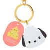 Sanrio Pochacco face-shaped keychain 909025