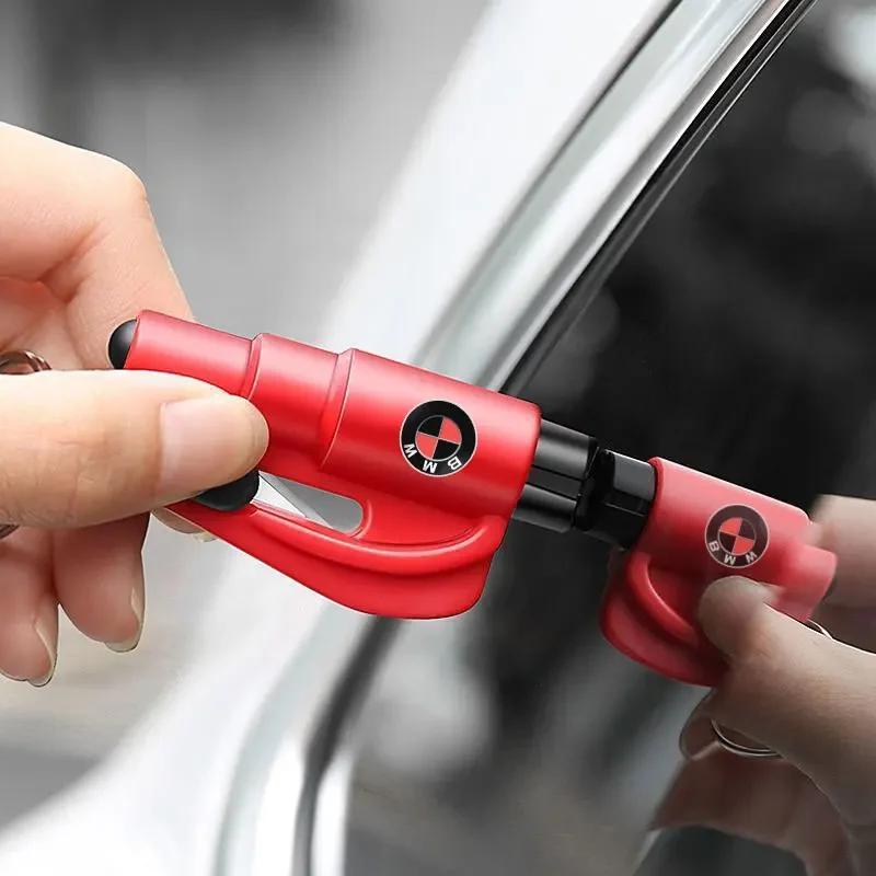 New Hots E60 Safety Hammer Car Escape Tool 3-in-1 Window Breaker Seat belt Cutter For BMW 1/2/3/4/5/6 Series X1 X2 X3 X4 X5 GT3