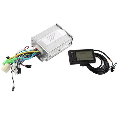 Brushless Motor Controller Aluminum Alloy Notch Shell Heat Dissipation Electric Intelligent Controller with LCD Display