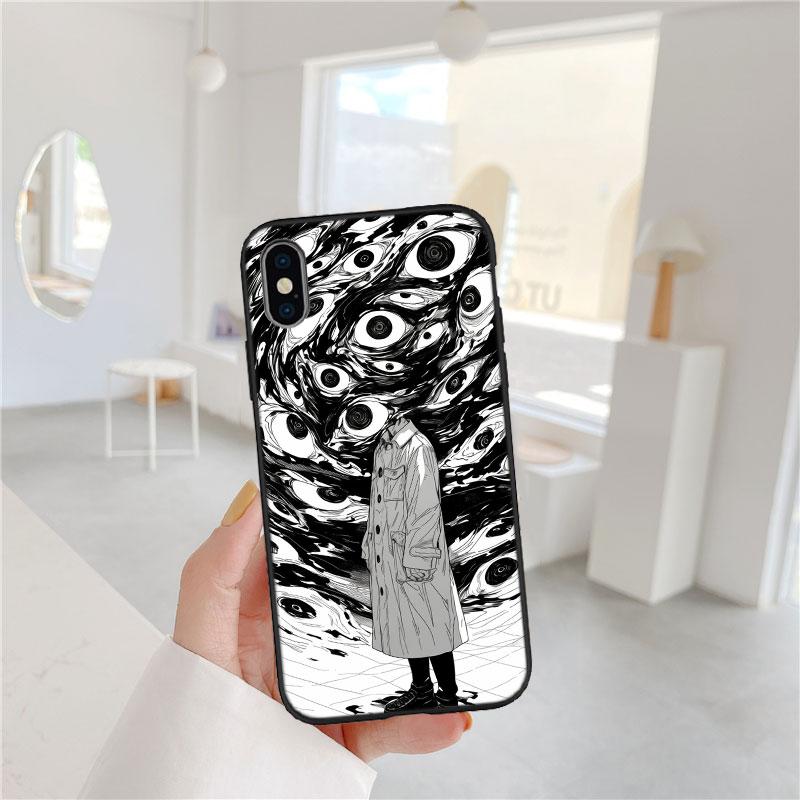 LO52 Horror Junji Ito Tomie Soft Shell Phone Case for Xiaomi Xiaomi Poco M4 M5 M6 M7 X3 X6 X7 F8 Ultra Pro GT NFC