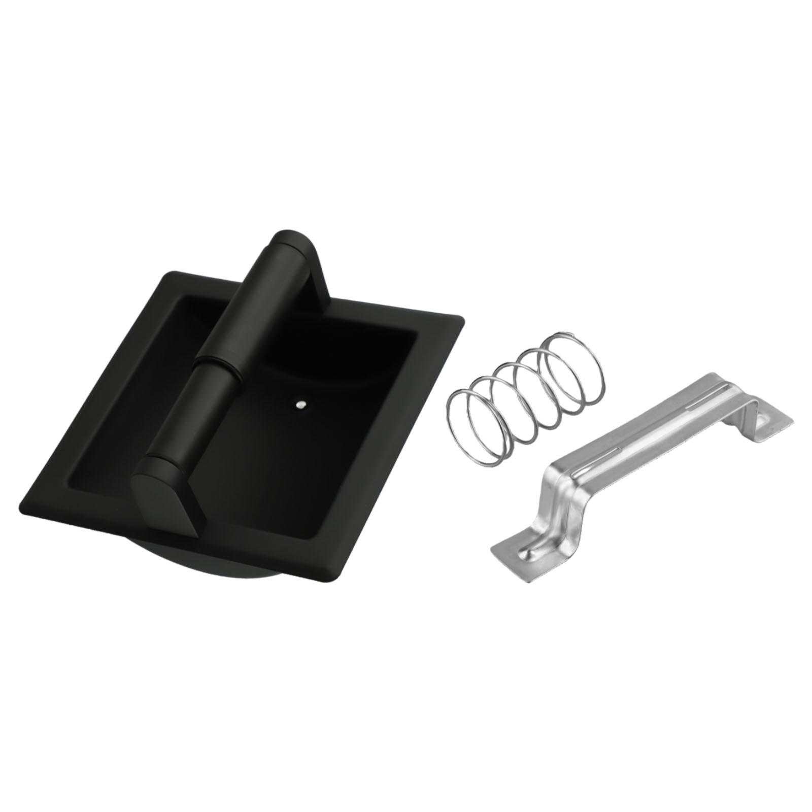 

Black Stainless Steel Recessed Toilet Paper Holder High Quality Easy Installation Functional And Practical Specifications China Mainland