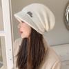 Hat Women's Winter Fashion Autumn and Winter Thermal Hat Knitted Wool Hat