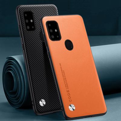 Luksuriøst PU-skinn deksel til Samsung Galaxy M21 M30S Bakdeksel Matt Silikon Støtsikker Beskyttelse Telefondeksel til Samsung M30S