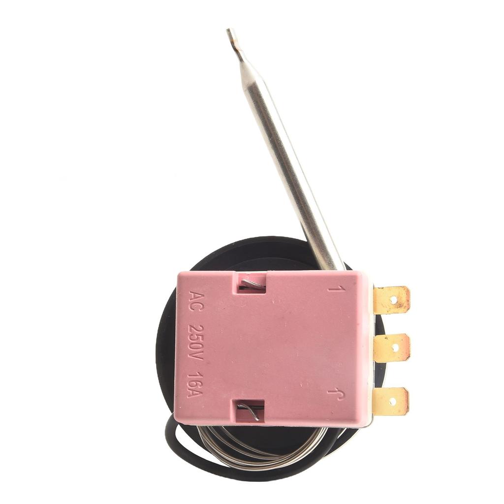 1x Switch Adjustable Steel And Plastic Thermostat Controller