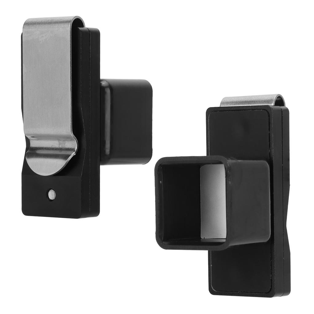 Billiard Chalk Holder Aluminum TPU Magnetic Snooker Chalk Tip Storage Box with Clip Billiard