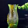 Make Offerings To Buddha Lotus Vase The Glass Vase Flower Vase of Prosperous and Noble Bamboo Lotus Vase for Buddha