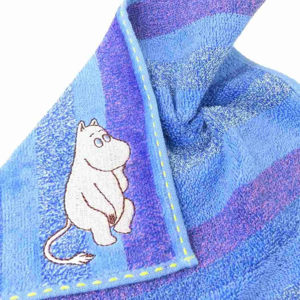 Marushin Mini Separates Bio Antibakterielles und Hand Geburtstag 1505013600 Handtuch, Moomin, Farben, 100% Baumwolle, Deodorierend, Handtuch, Taschentuch, Geschenk,