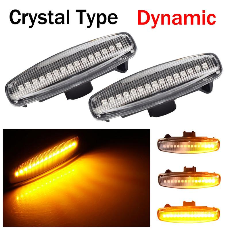 LED Dynamic Turn Signal Light Side Marker Lamp For Infiniti EX25 EX35 EX37 FX30d FX35 FX37 FX50 G25 G35 G37 JX35 M25 M35 M37