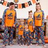 Prints Family Matching Long Sleeve Tops+Pants Set Family Matching Sets