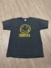 Vintage Nirvana Band T-Shirt Medium Smiley Face Grunge Rock Y2K