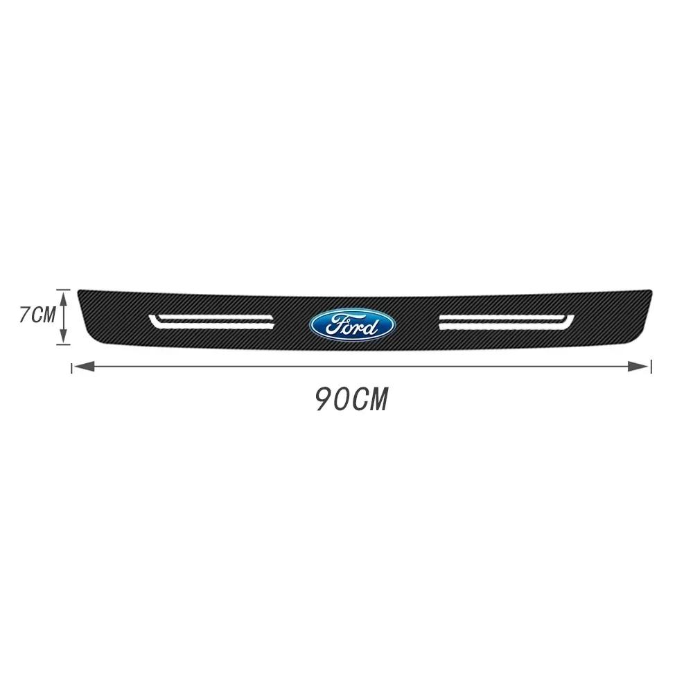 for Ford Car Door h95 Threshold Sill Sticker Film Decals Fiesta Explorer S MAX Mondeo Focus Kuga Fusion Edge Escape Ecosport Taurus