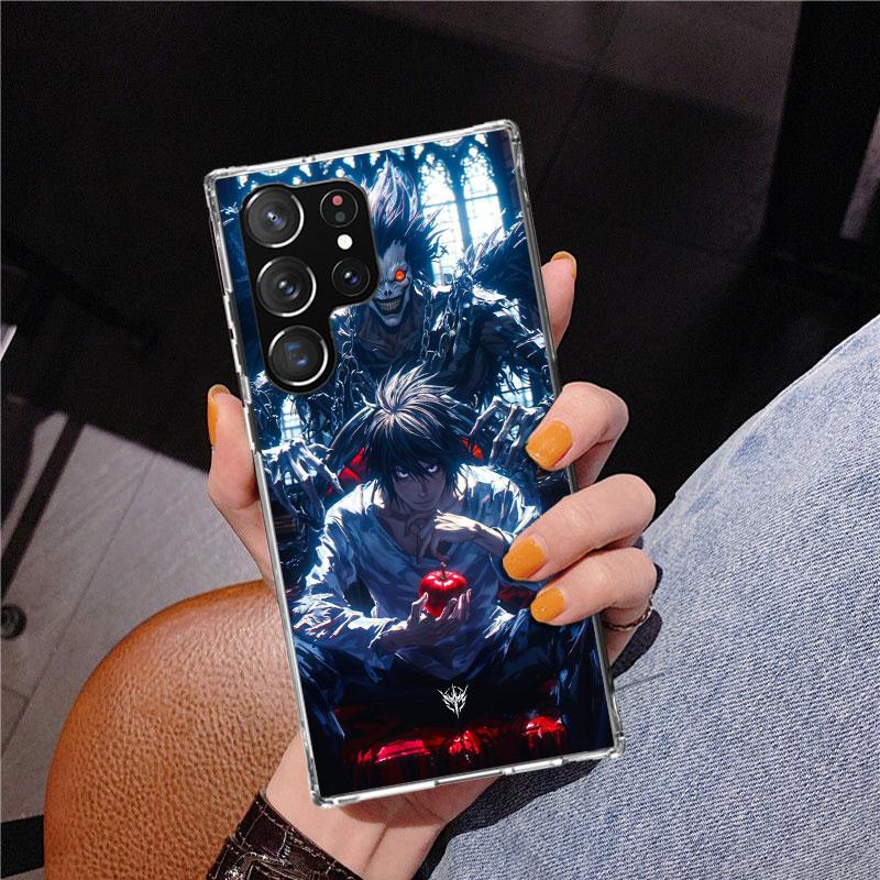 N-Note D-Death L Lawliet Phone Case For Samsung Galaxy S24 S25 Edge S26 Ultra S23 S22 S21 Plus S20 FE + Personalized Print Cover