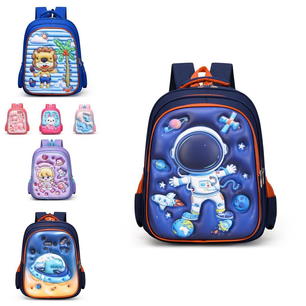 Trendy Cute Children's Backpack Comfortable And Spacious Oxfor Fabric For School Use