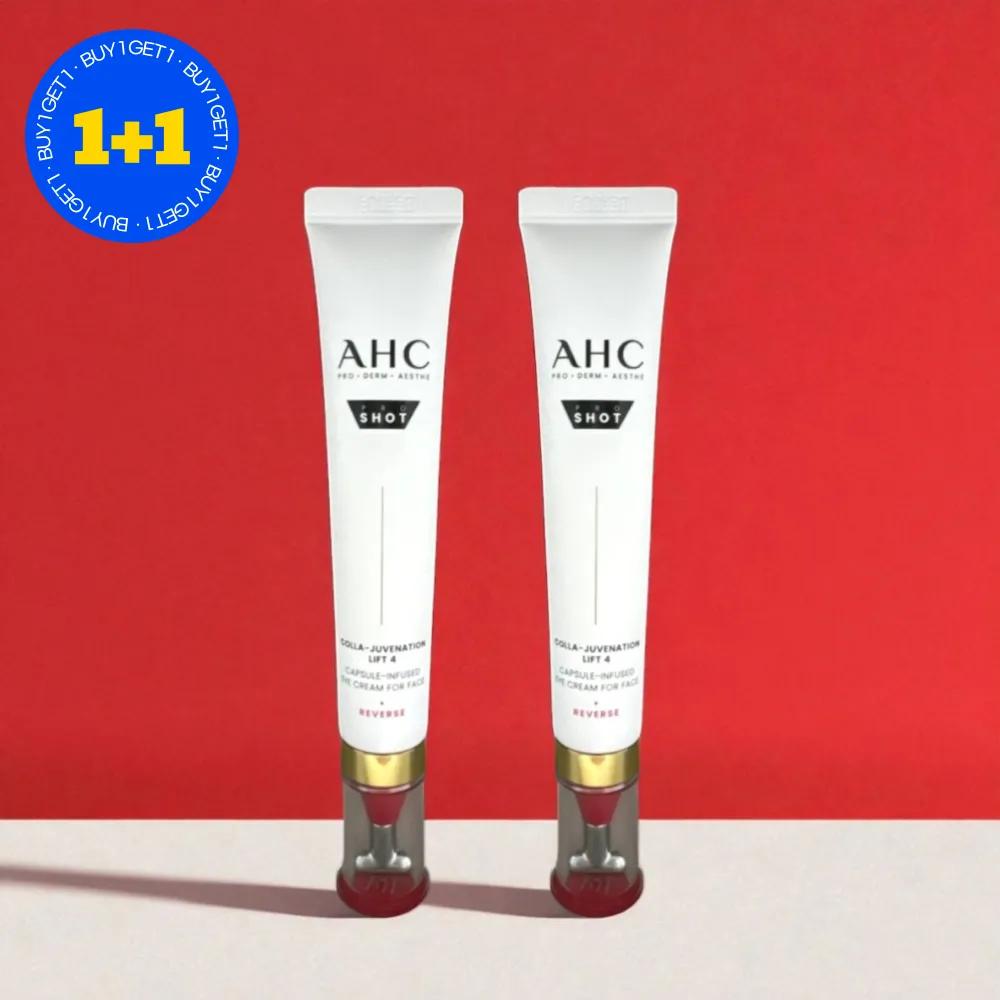

[1+1] AHC Лифтинг Pro Shot Крем для век Коллагенация Лифт 4 30 мл 2 Штуки