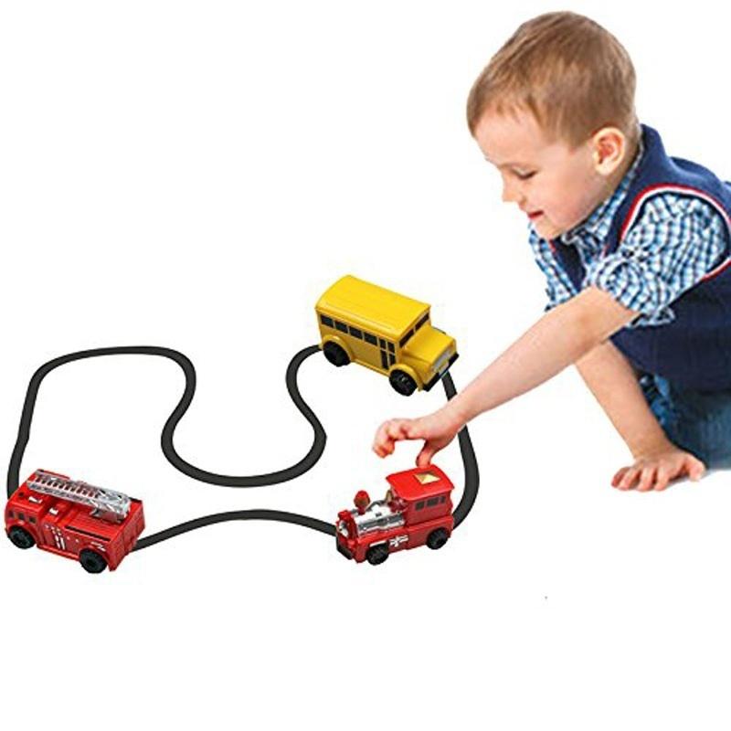 Kouzelné pero Indukční auto Nádrž Nákladní auto Následujte každou nakreslenou černou čáru Trať Mini Toys Technology Vehicles