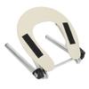 Massage Table Face Cradle Adjust Angle Hollow Center Aluminum Face Space Holder for Massage Table