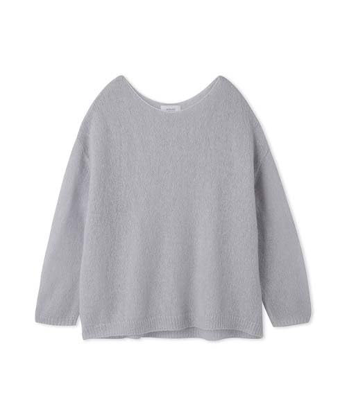 Emi Mohair Loose Knit 13WNT251050 LBLU Women's