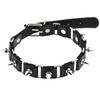 DIEZI Fashion Sweet Cool Torques Necklace Gothic PU Leather Tassel Chain Choker Collar Necklace For Women Men Body Chain Jewelry