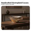 Aluminum Decorative Bowl Ornamental for Entryway Decor