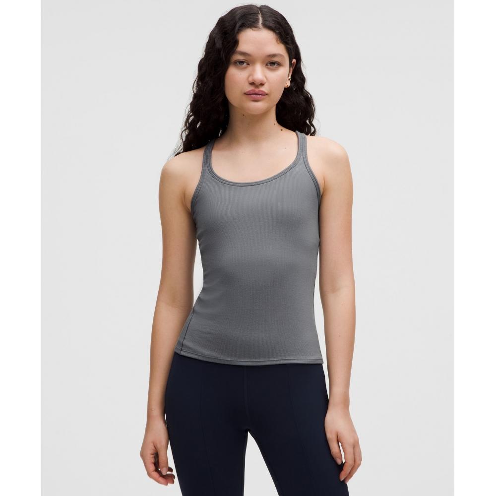 

Lululemon Майка-борцовка Hold Tight с тонкими бретелями Solar Grey 8