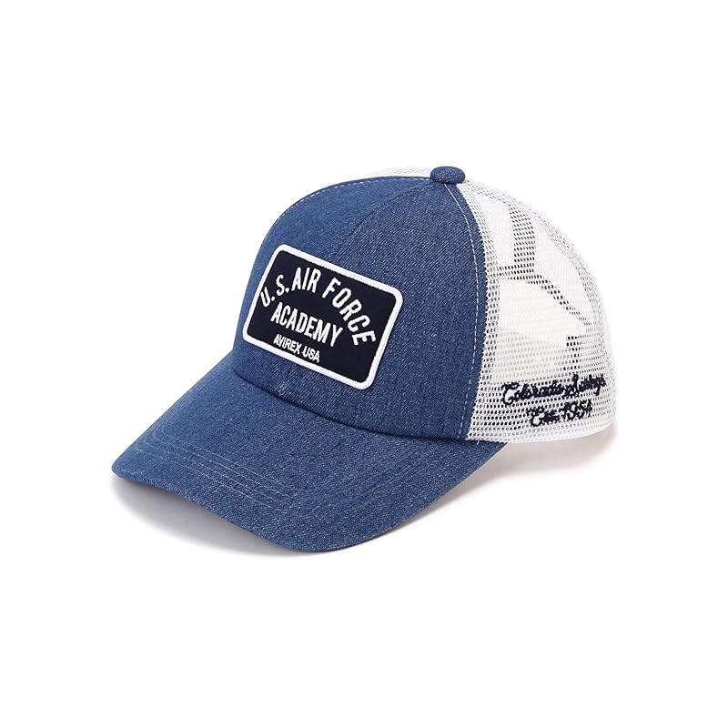 

[Avirex] AIRFORCE LOGO MESHCAP air force logo mesh cap men s F 391 saxophone 783-5174007