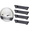 Pan Lid Holder Set for Lids Up To 24 Cm