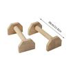 Wood Push Up Bars Parallettes For Home Gym Fitness, Portable Push Up Stands Exercise Equipment, Handles Yoga Training