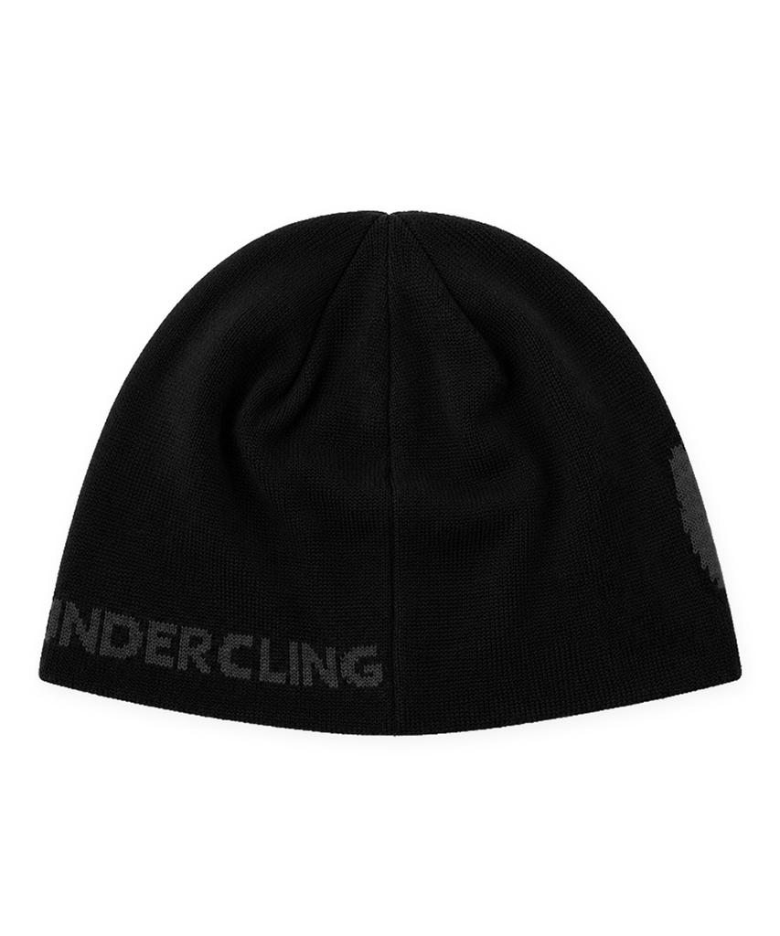 Eondeokeulling Undercling Logo Beanie (Black/Grey)