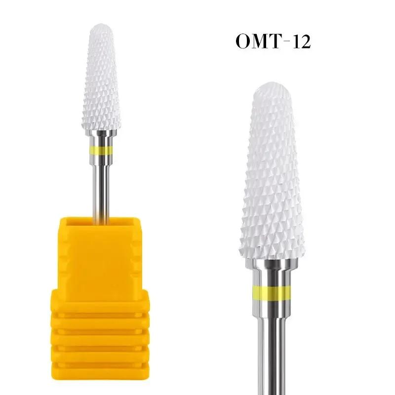 Ceramic Nail Drill Bit-3/32 Nail Drill Bits for Acrylic Nails Professional Electric Nail Drill for Crystal Nails Extension