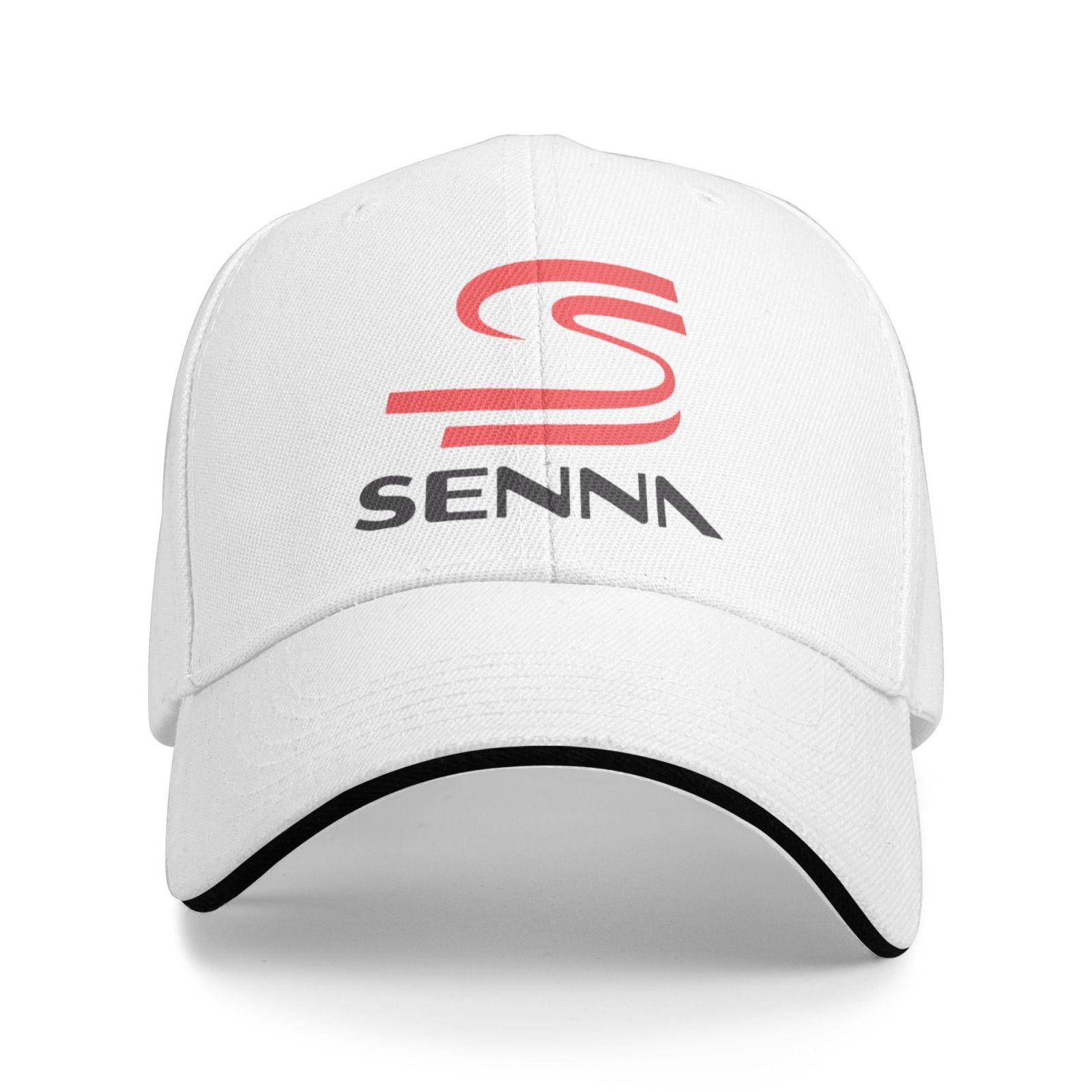 Cool Ayrton Senna Print Baseball Caps Unisex Adjustable Sandwich Hat Vintage Outdoor Summer Travel Sun Snapback Cap Outlet
