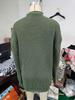 European Style Women's V-Neck Solid Color Sweater 2024
