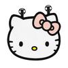 Hello Kitty Universal Car Short Plush Cushion Cartoon 3D Shaped Winter Five Seat Cover Car Soft Cushion for Car Interior Decor